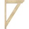 Ekena Millwork Traditional Slat Rough Sawn Outlooker, Douglas Fir, 6"W x 26"D x 38"H OUT06X26X38TRA06RDF - alternate 4